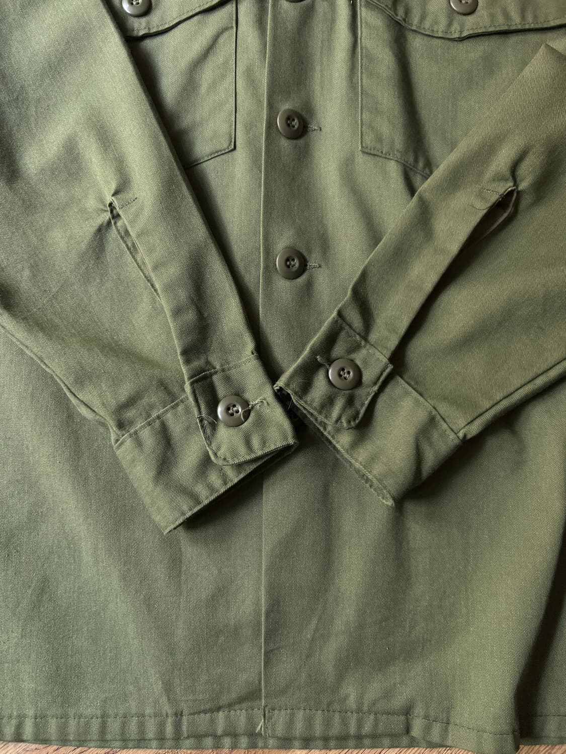 [M]80's 오리지널 U.S ARMY OG-507셔츠 상품이미지5