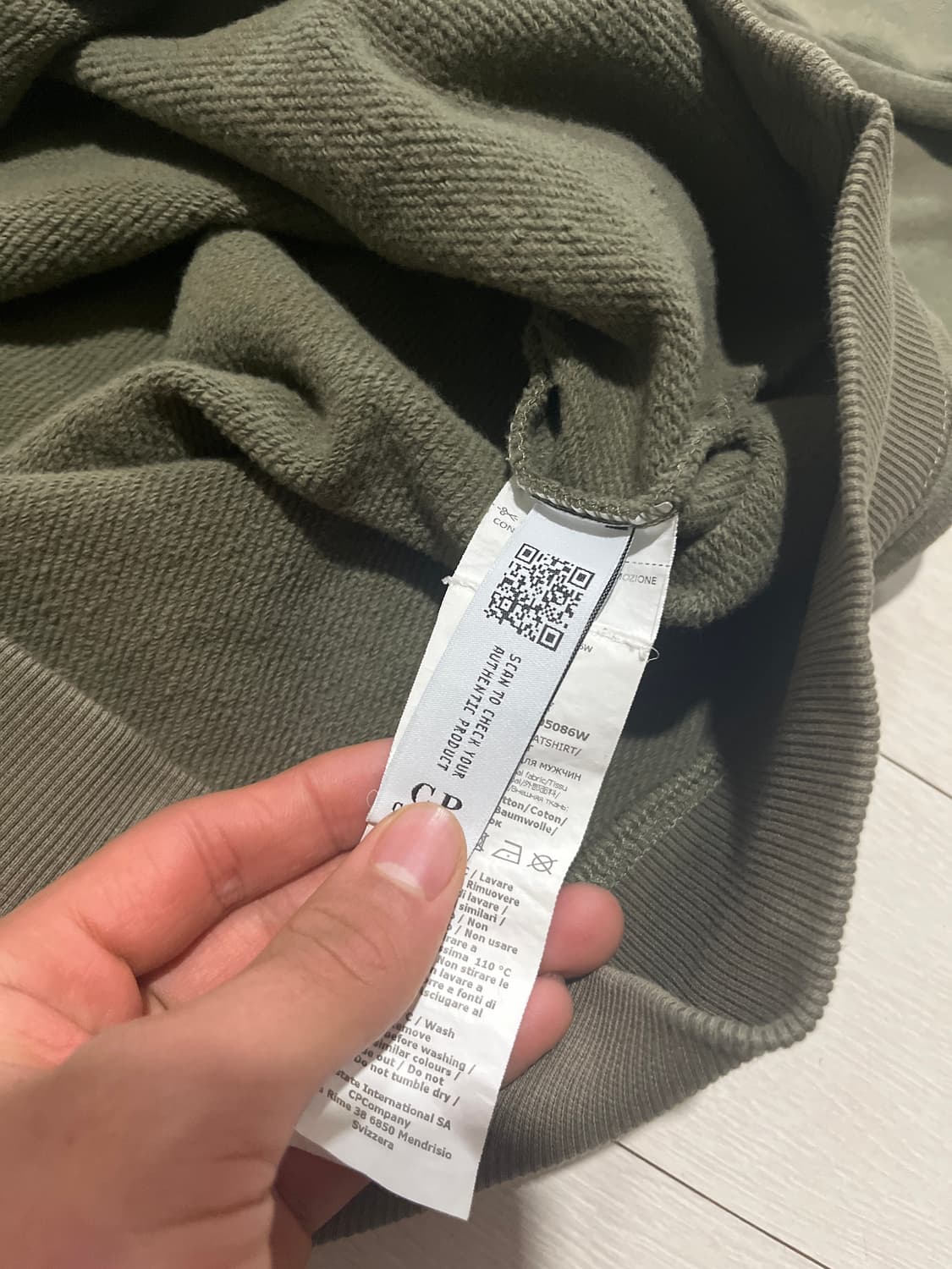 Cp.컴퍼니 맨투맨 L 상품이미지3