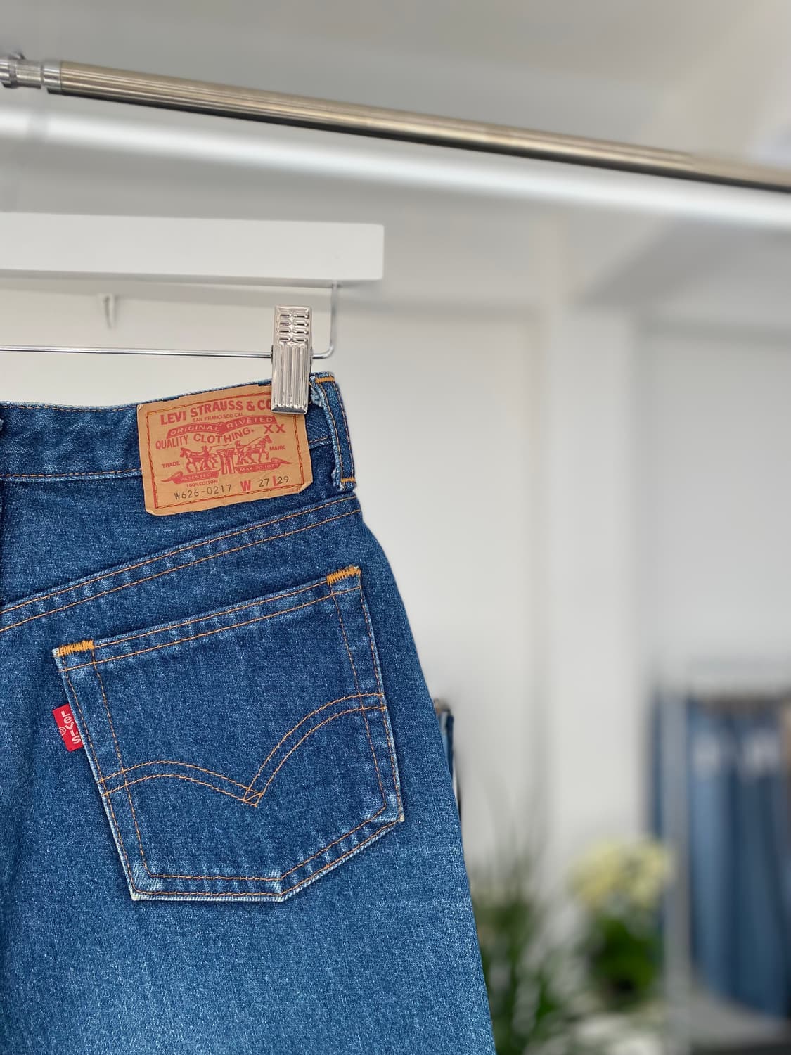 Levis626 Cut Off 90s 23사이즈 a4894 상품이미지6