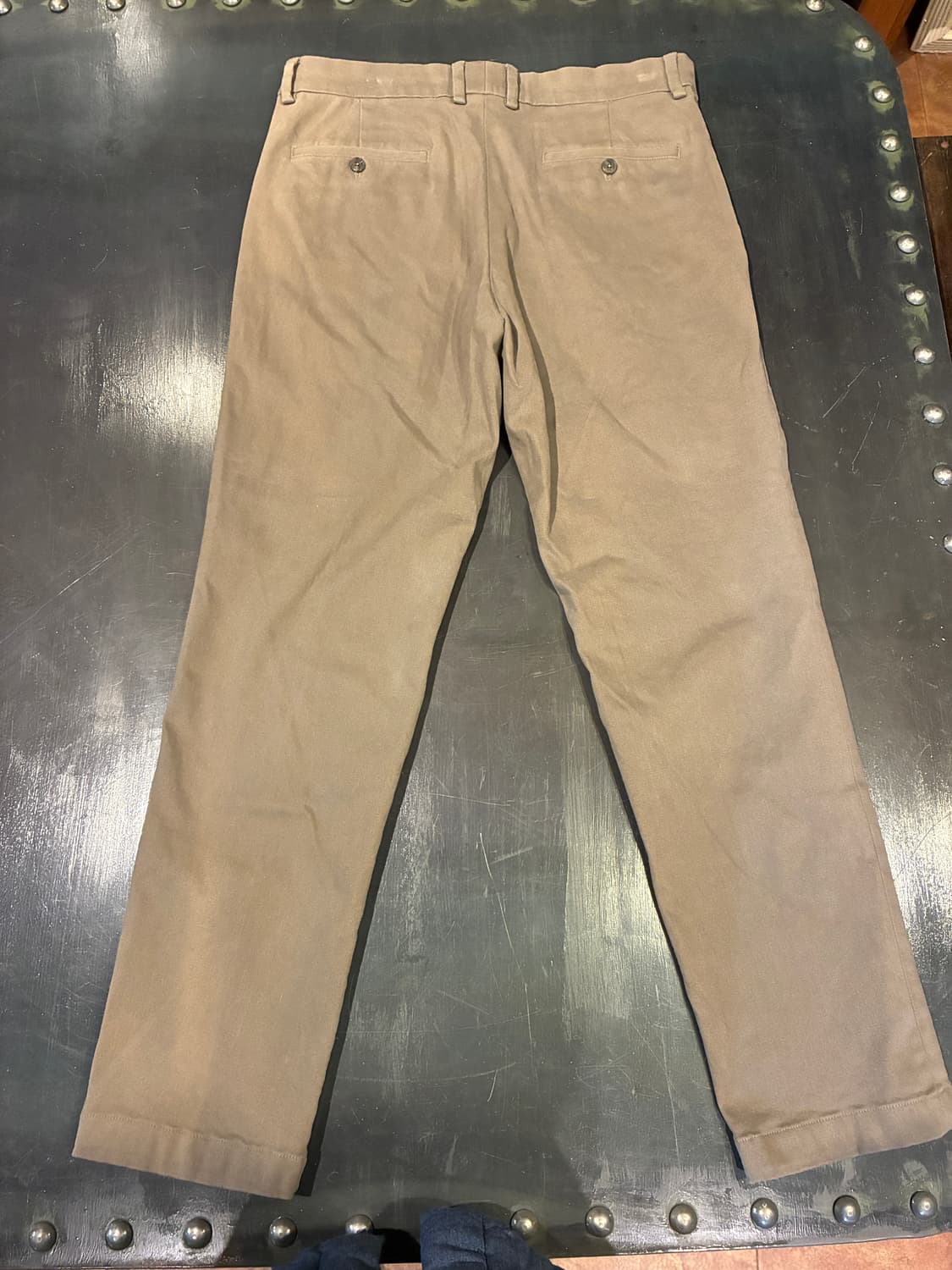 33) 브룩스 브라더스 기모 치노팬츠 브라운 상품이미지4