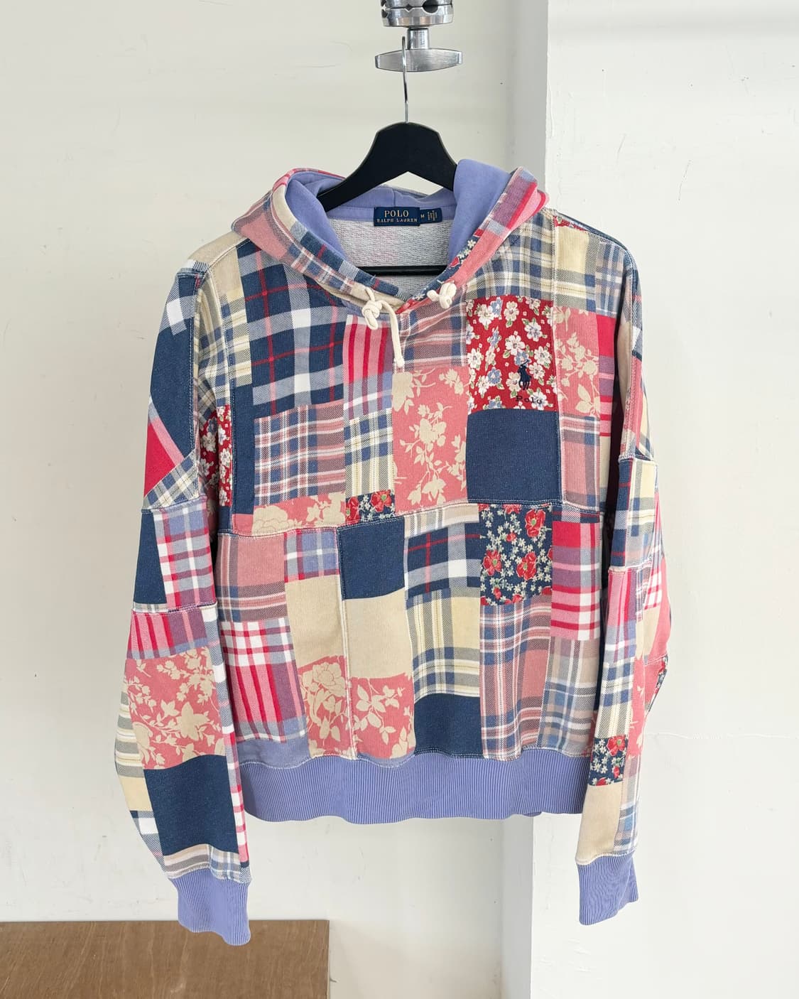 폴로 랄프 로렌 패치워크 후드 상품이미지1