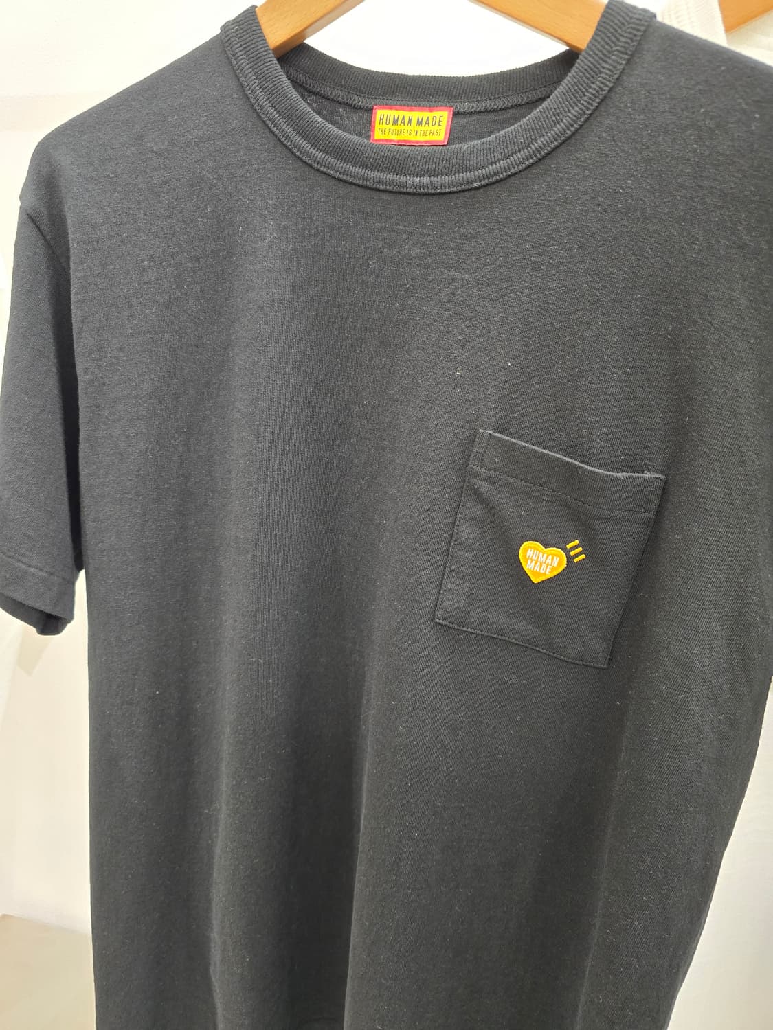 휴먼메이드 시부야매장 한정판 오렌지하트 포켓티 상품이미지2