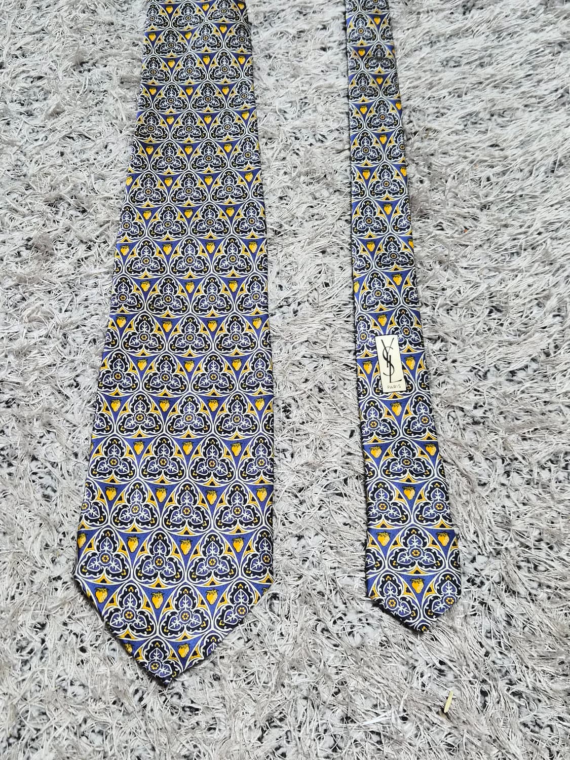 입생로랑YSL 에스닉 패턴 넥타이 Free - N63 상품이미지5