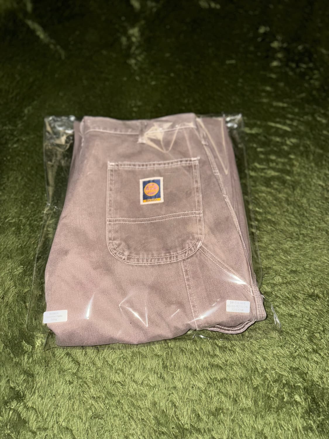 BEEBELL JAPAN 비벨 재패니즈 가먼트 다잉 카펜터 팬츠 브라운 상품이미지10