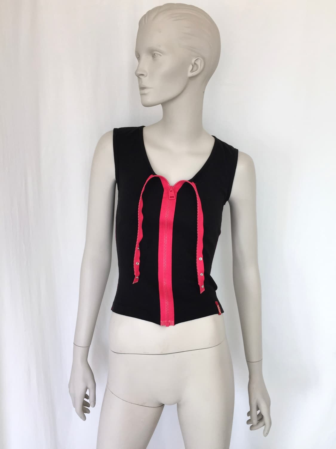 Miss-sixty Italy zipper halter Top 상품이미지8