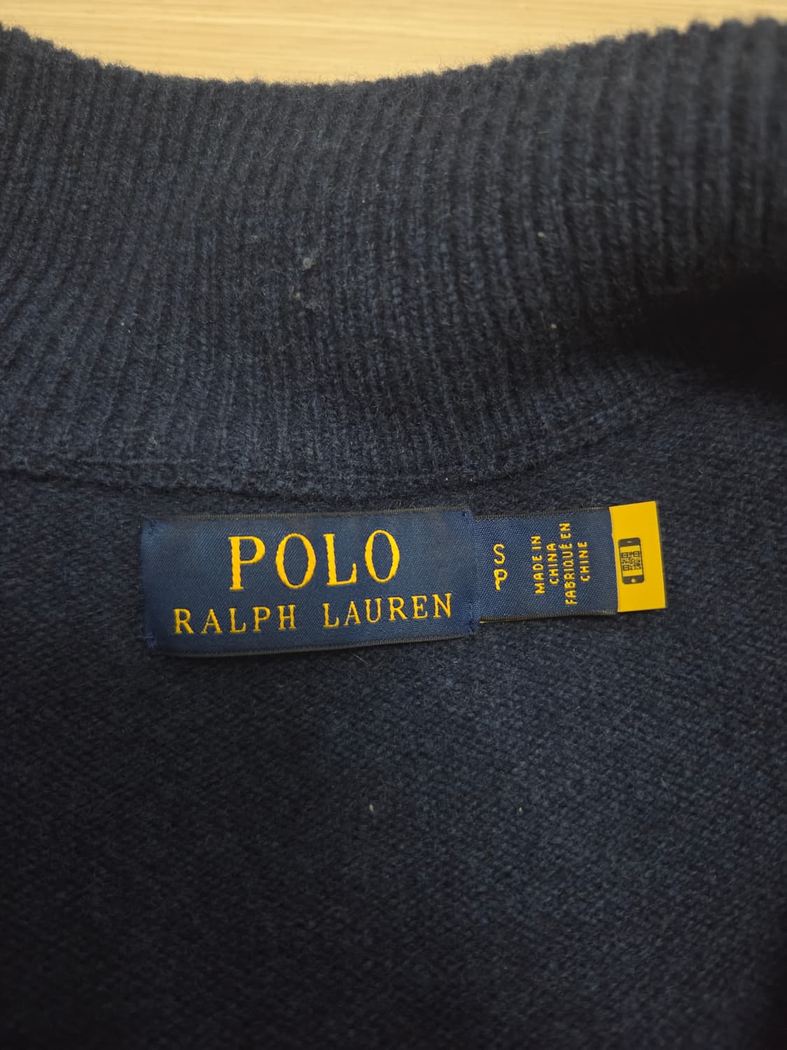 폴로 반집업 니트 상품이미지2