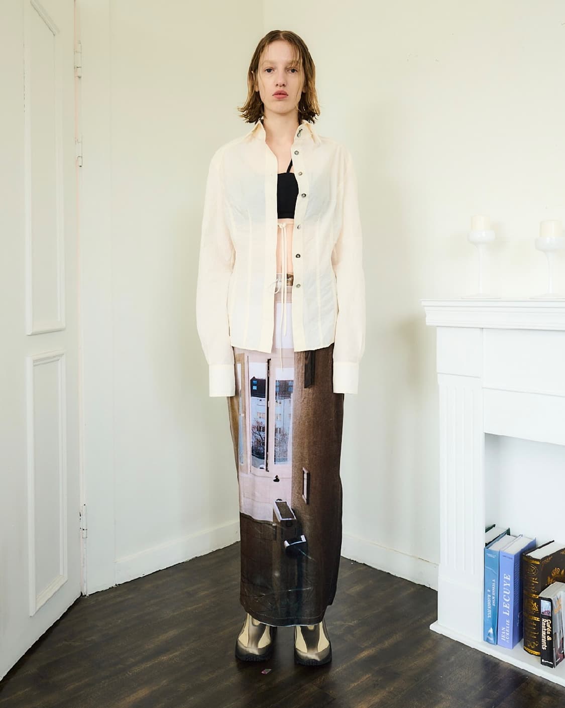 씬 SEEN 나일론 스티치 셔츠 상품이미지1