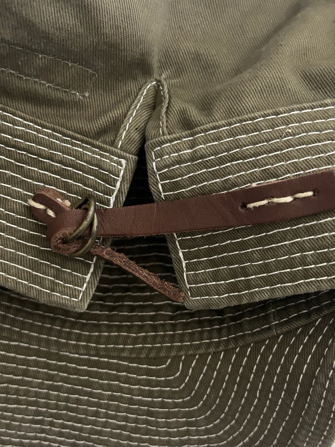 24SS Kapital Chino Cap_khaki 상품이미지7