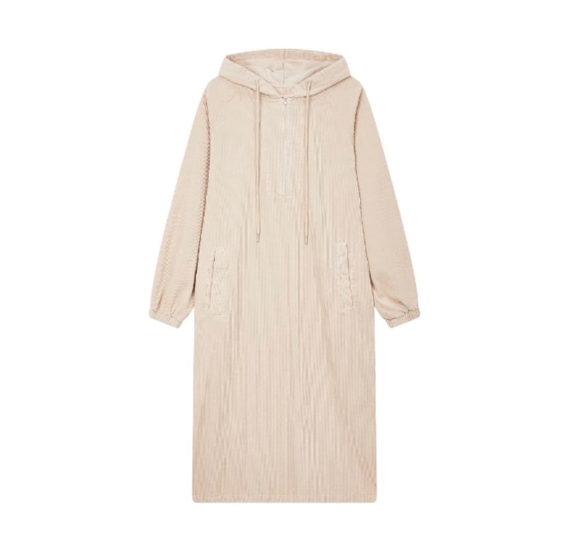 새제품 스튜디오 톰보이 코듀로이 골덴 후드 원피스 상품이미지4