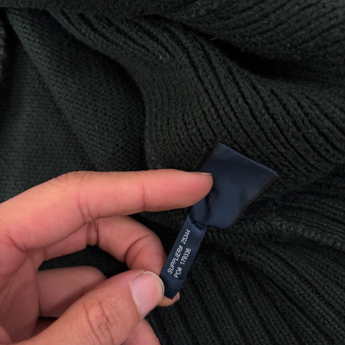 폴로 니트 집업 상품이미지8