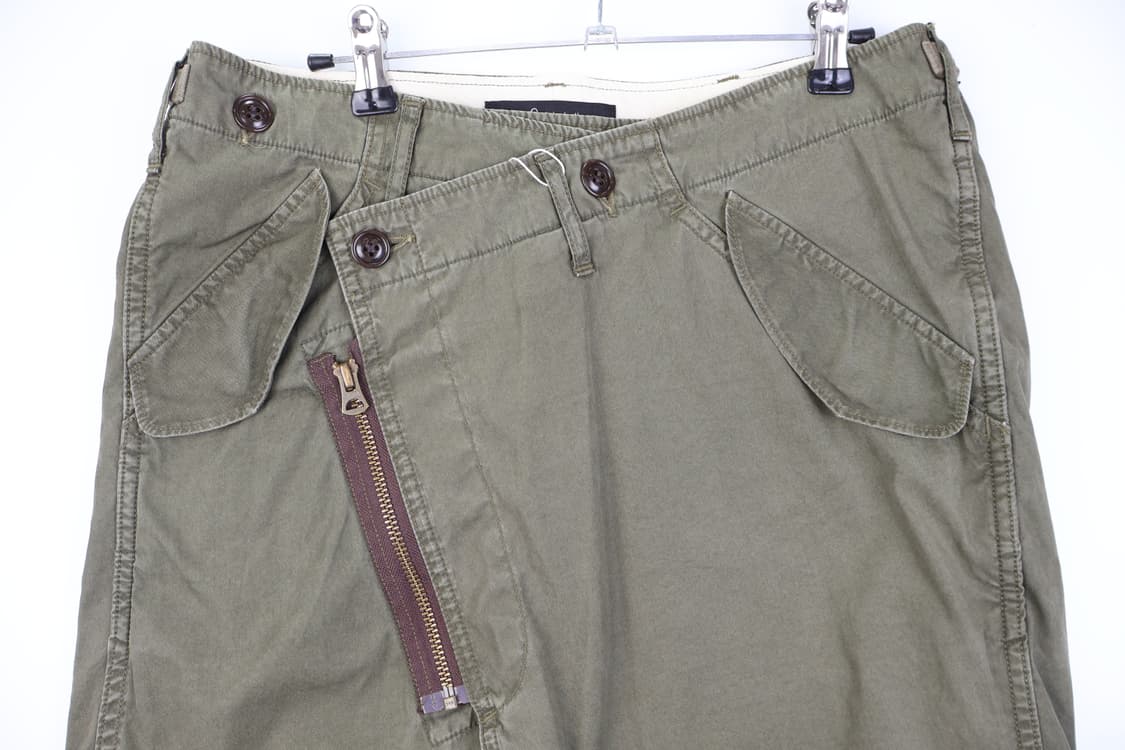 Johnbull Khaki Midi Lab Skirts 상품이미지7