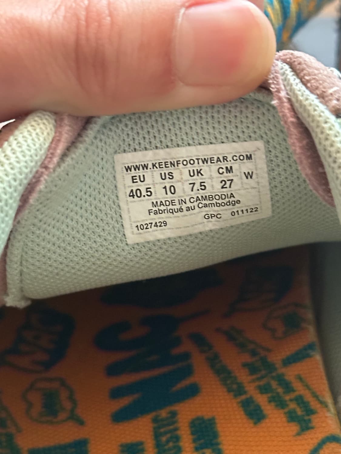 (W) 킨 재스퍼 락스 SP 스니커즈 NAC 필드 / W270 상품이미지2