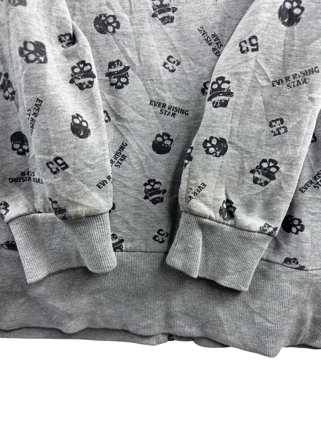 JPN 스컬 도트 후드집업1346 상품이미지5