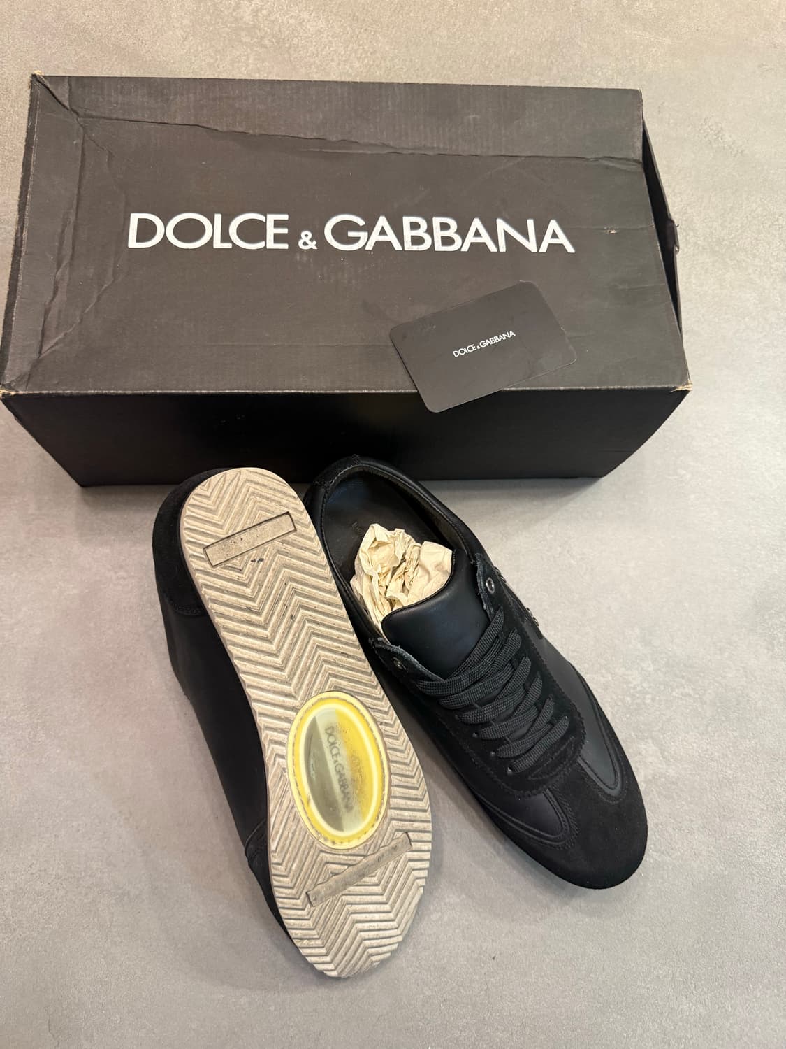    돌체엔가바나 신발 메탈 플레이트 스니커즈 상품이미지2