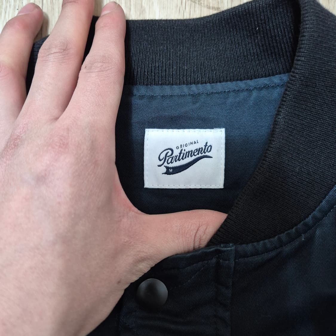 파르티멘토 코튼 블루종 봄버자켓 M(95) 상품이미지5