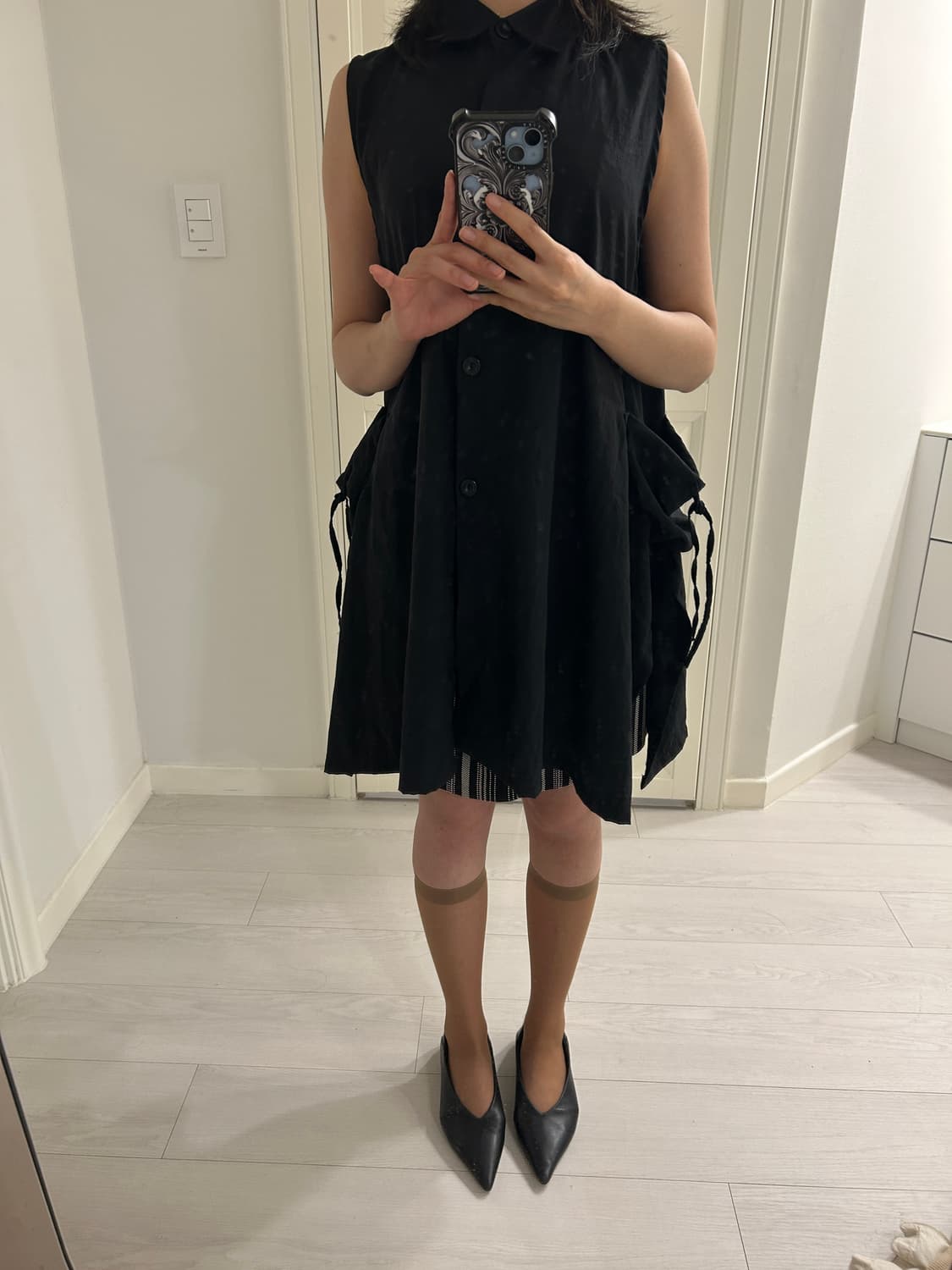 Sleeveless Shirt Dress / 빈티지 원피스  상품이미지4