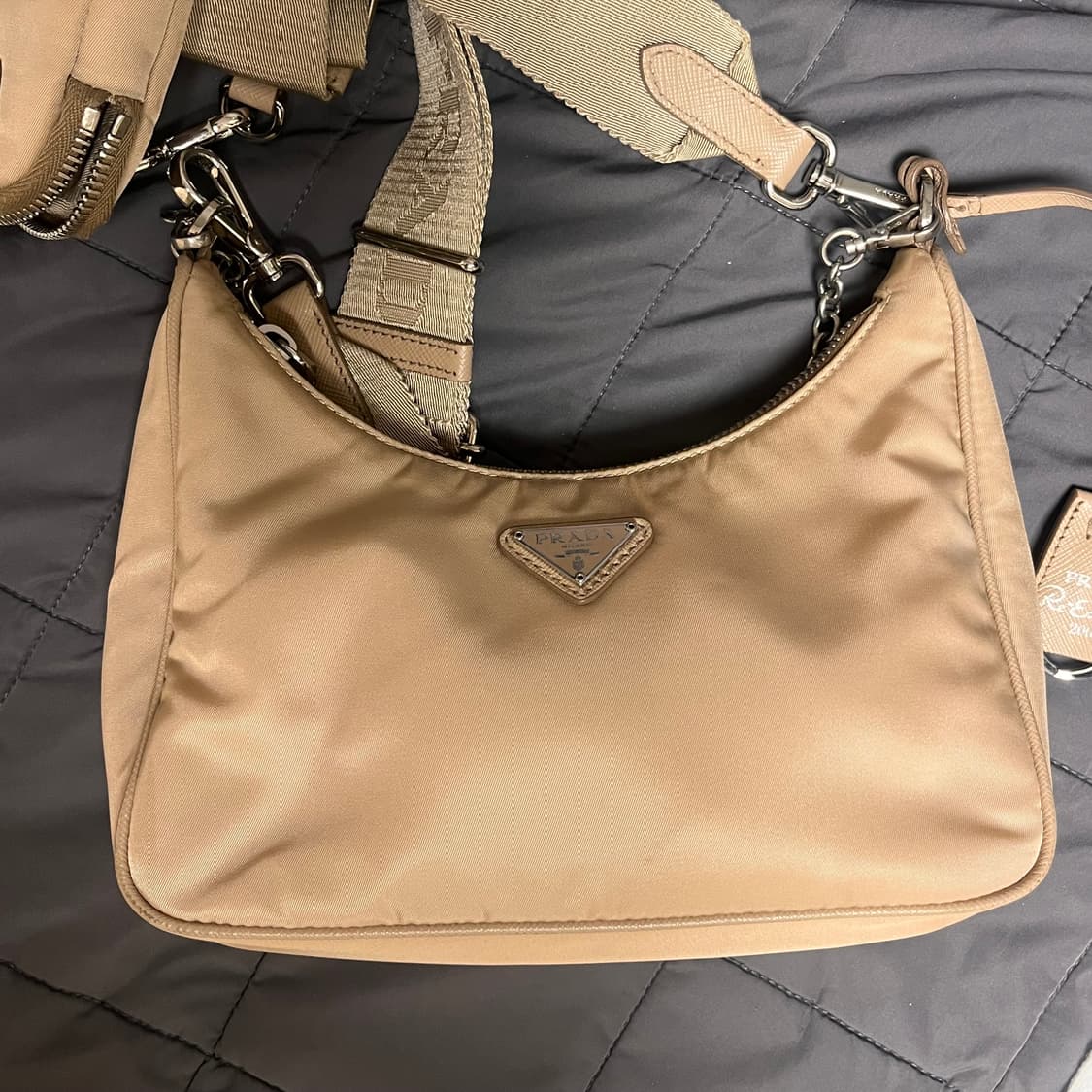 프라다 테수토 호보백 베이지 상품이미지2