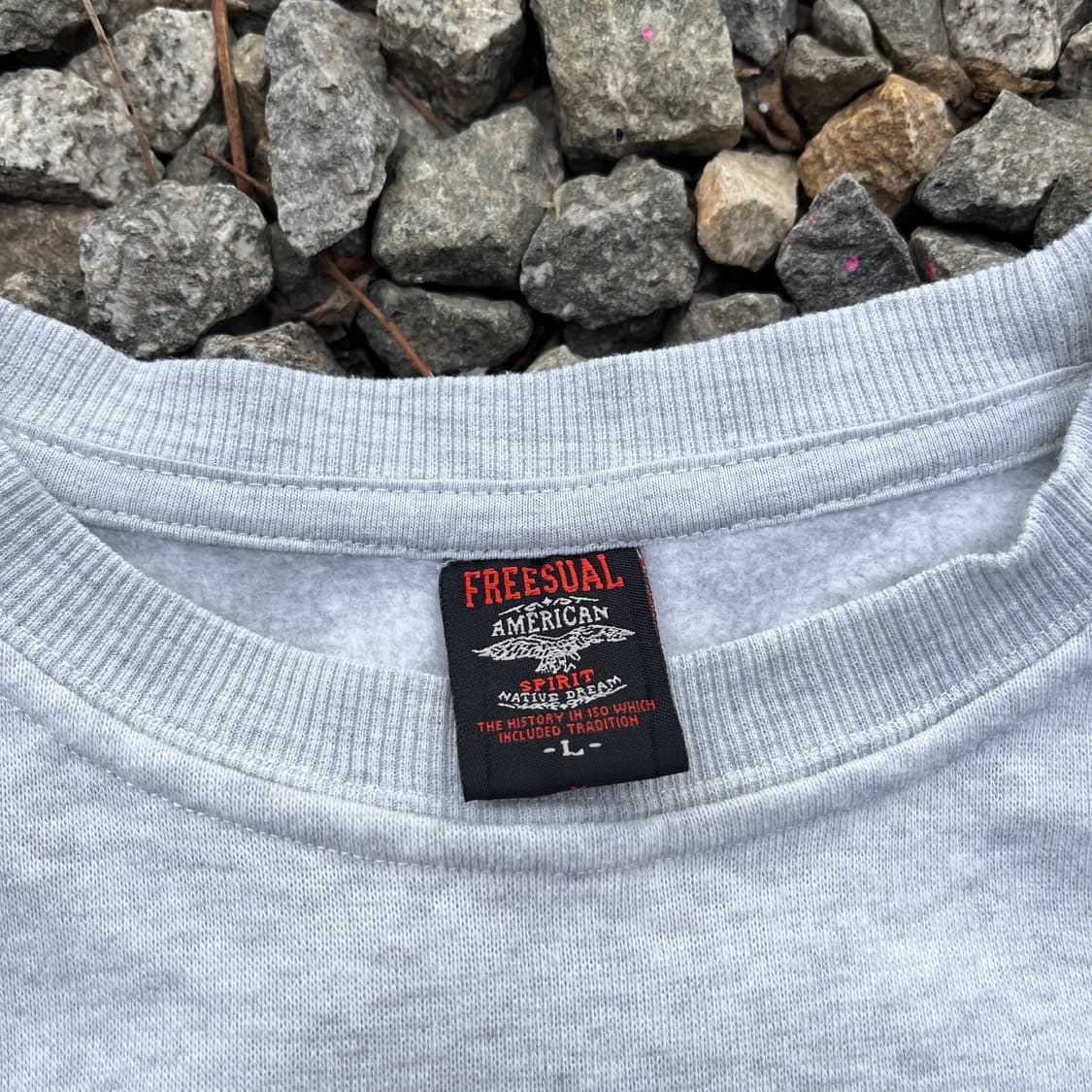FREESUAL 빈티지 밀리터리 스웻(실측확인) 상품이미지2