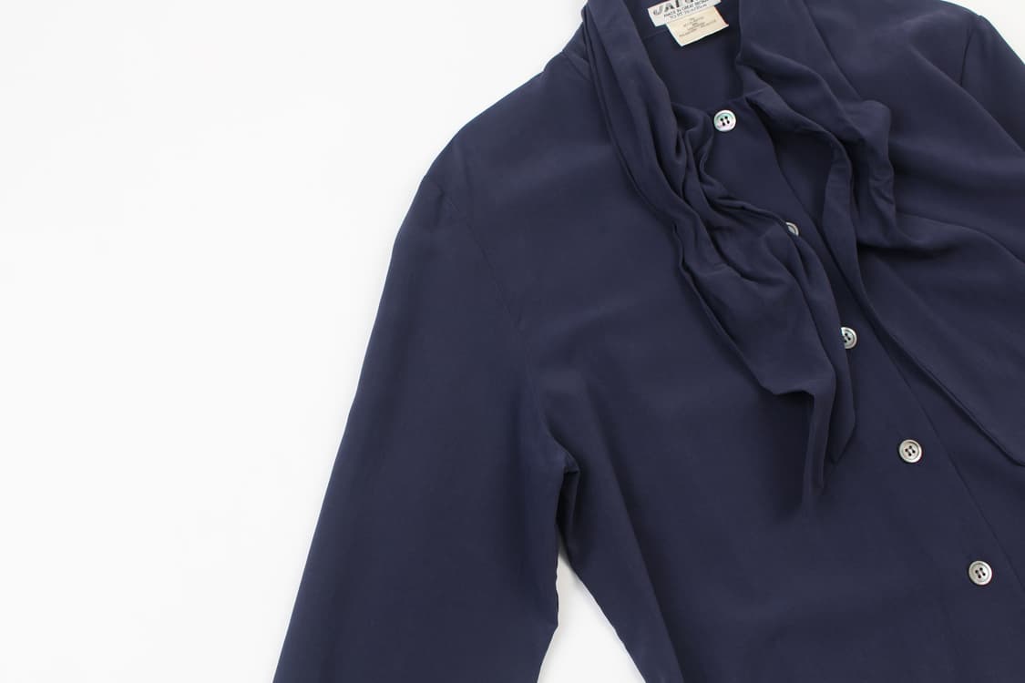 JAEGER Ribbon Tie Blouse  상품이미지4