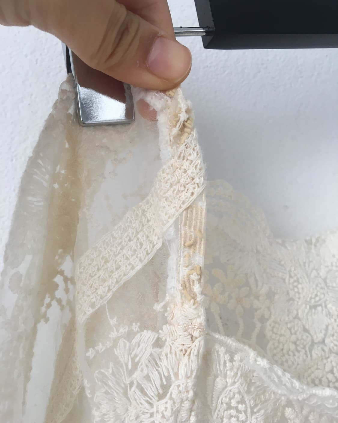 Ornament pattern see through blouse 상품이미지4