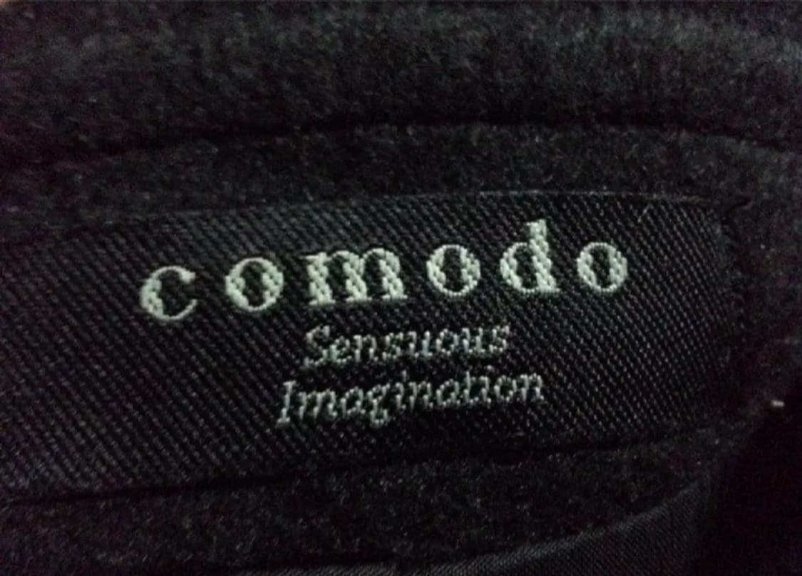 코모도 모직 롱코트 블랙 100 상품이미지4