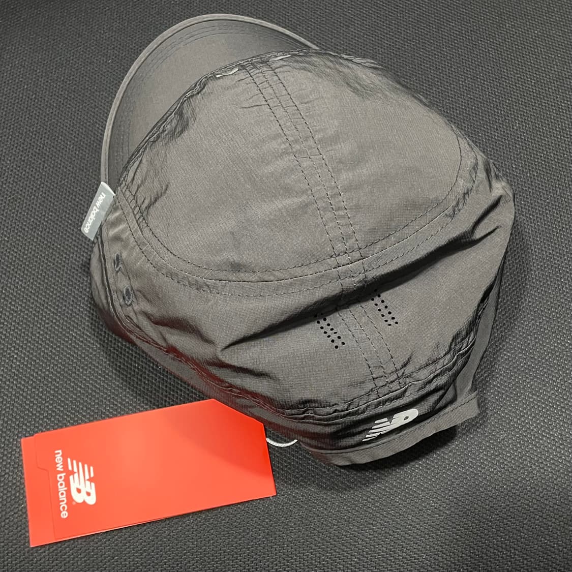 뉴발란스/ 워셔블 러닝 볼캡 그레이/ 프리 상품이미지4