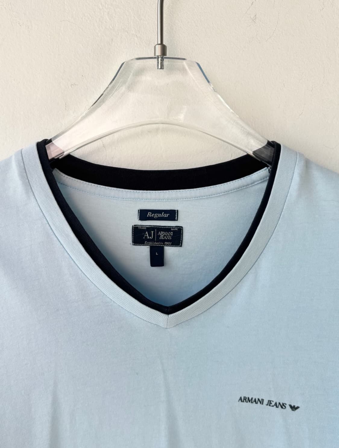 아르마니 진스 브이넥 티셔츠 상품이미지6