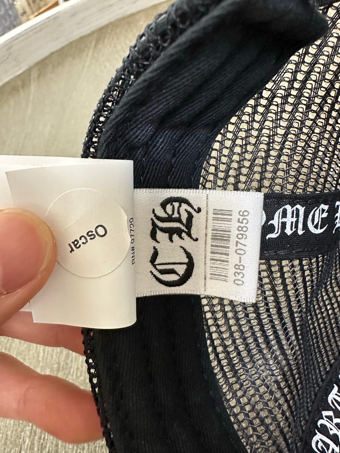 크롬하츠 세메터리 레더패치 트러거캡 상품이미지6