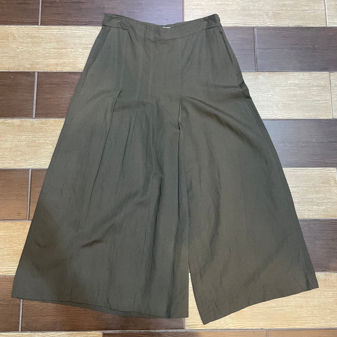 Zara 자라 리넨 스커트 와이드 팬츠 상품이미지8