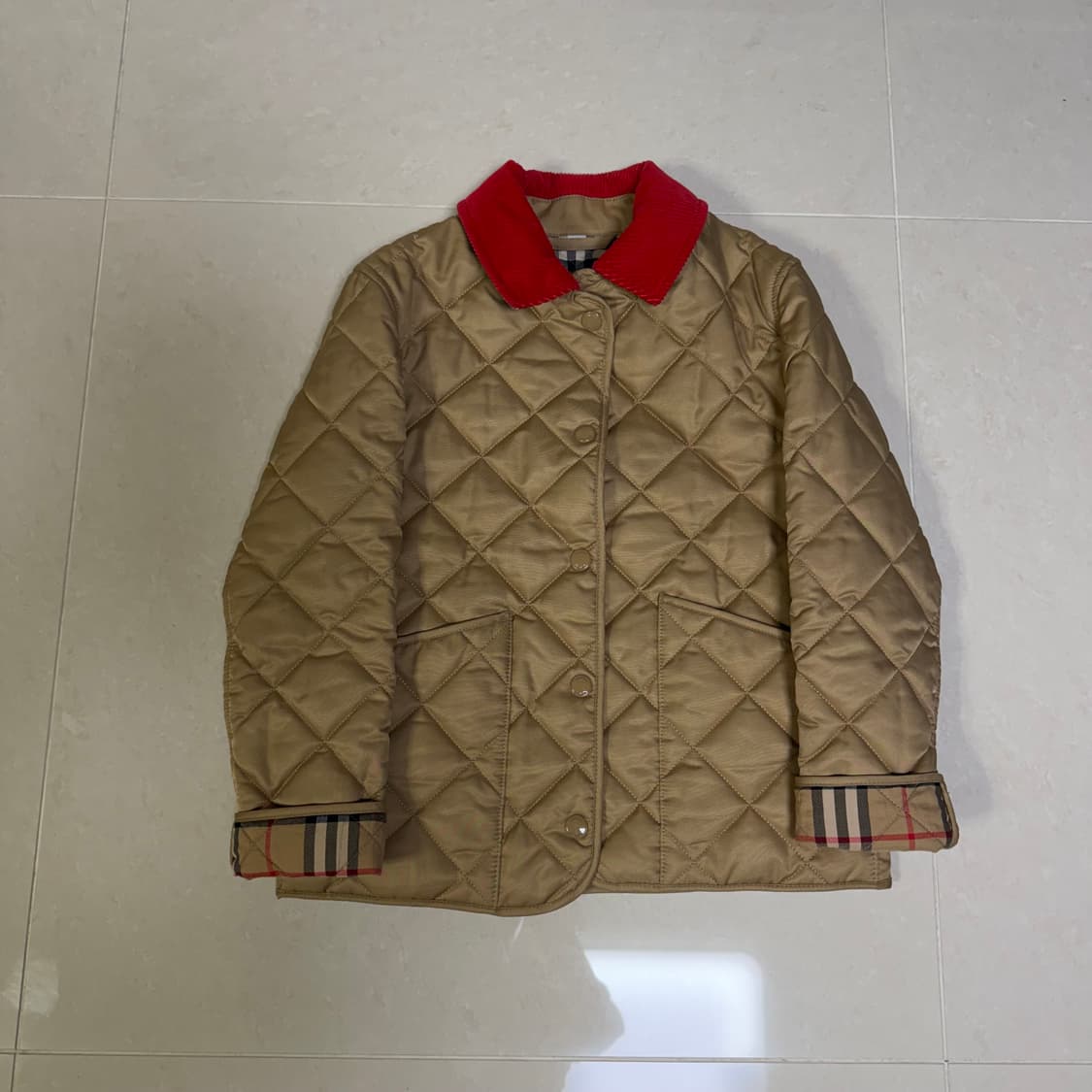 버버리 아동 퀄팅자켓 상품이미지9