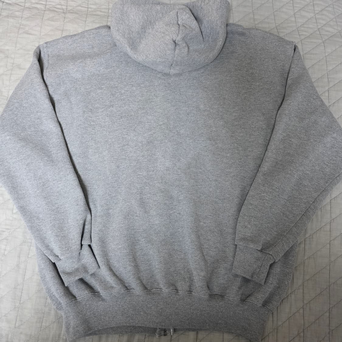 [XL] 90s 러셀 애슬레틱 후드집업 헤더 그레이 ver. 롱 상품이미지4