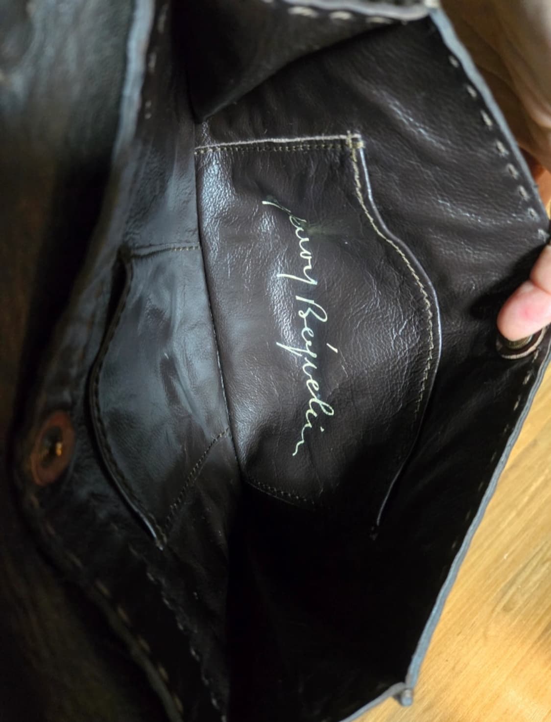 헨리베글린 가죽 숄더백/토트백 [정품] 상품이미지4