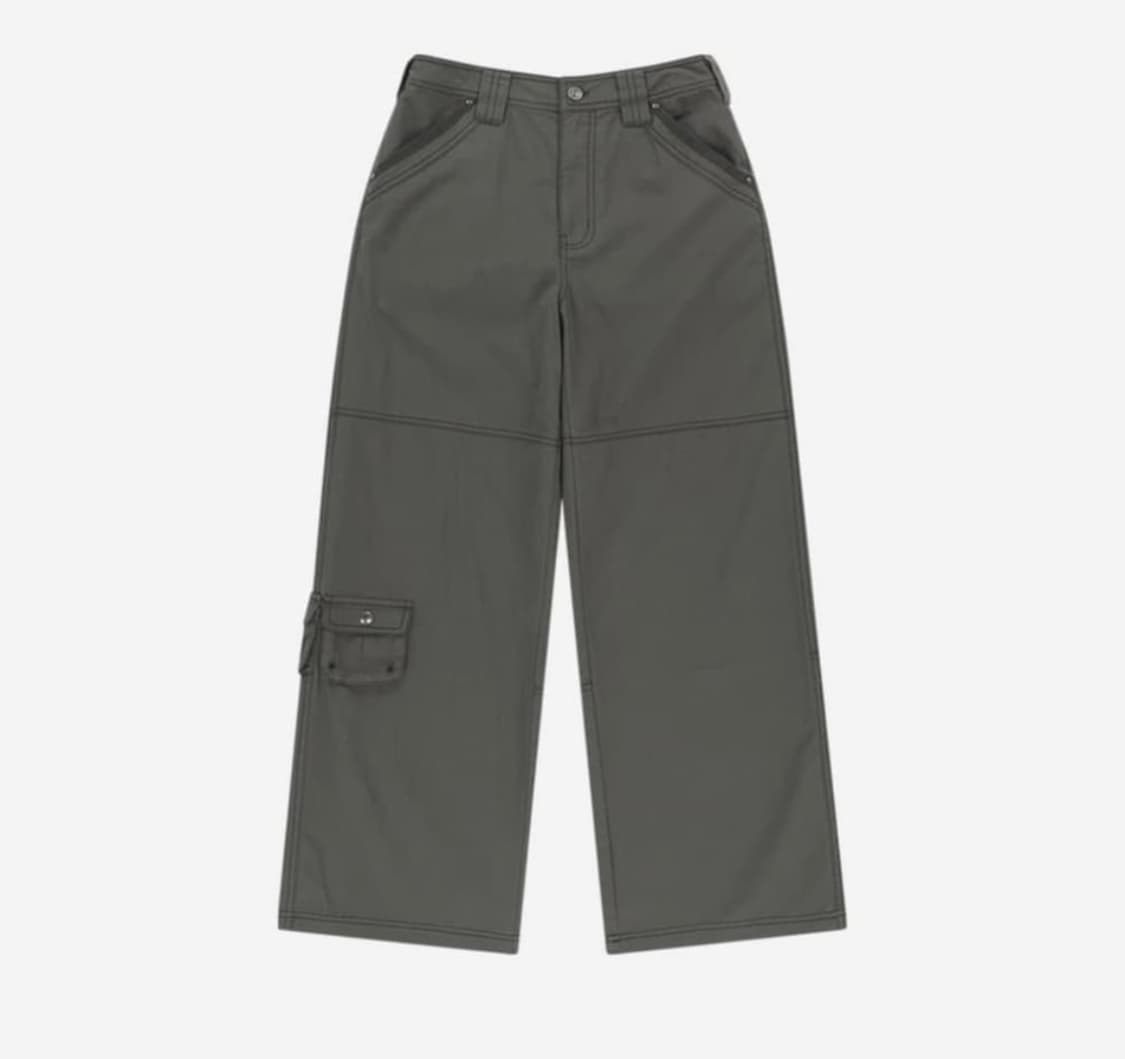 코이세이오 스냅 워크 팬츠 차콜 상품이미지1