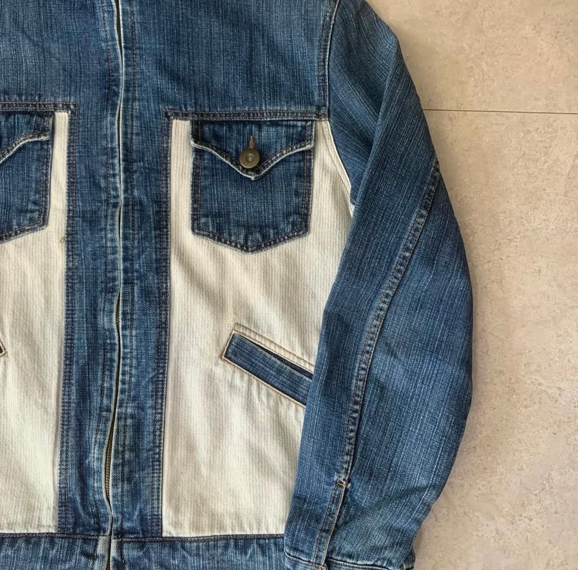 빈티지 데님 자켓 상품이미지3