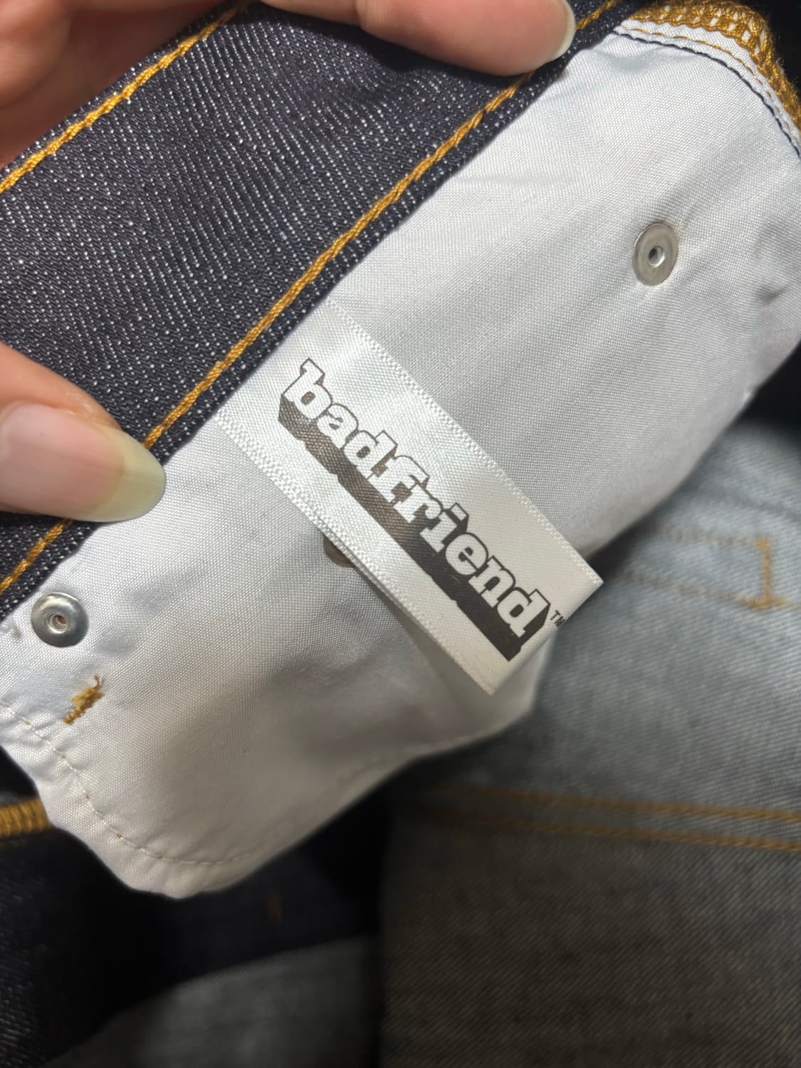 BadFriend 데님 청바지 상품이미지7