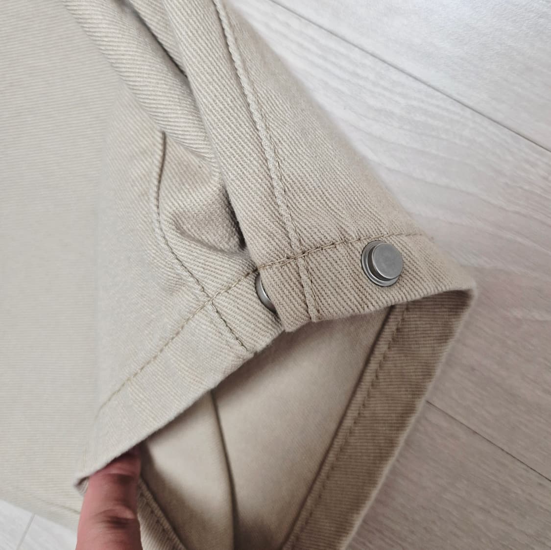 Vintage 크림진 벌룬팬츠 상품이미지3