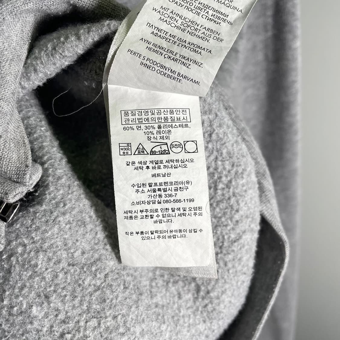 폴로 포니로고 후드집업 상품이미지6