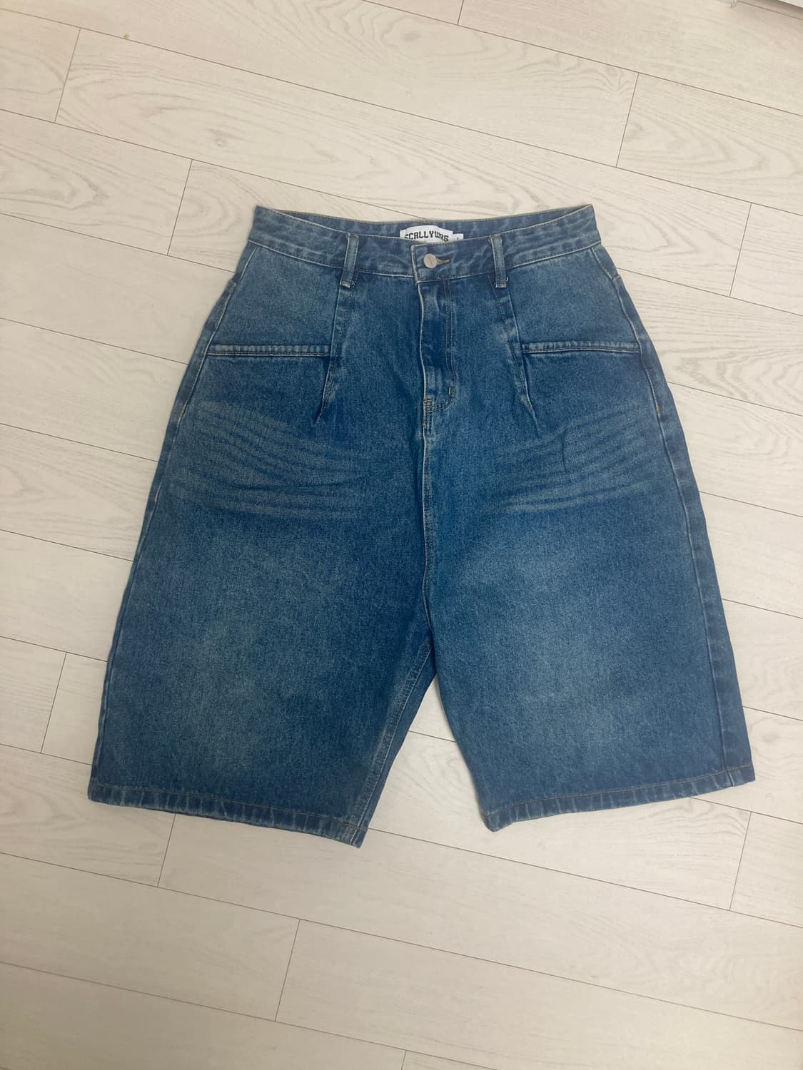 스켈리웩 빅 버뮤다 데님 쇼츠 (인디고) L 상품이미지1