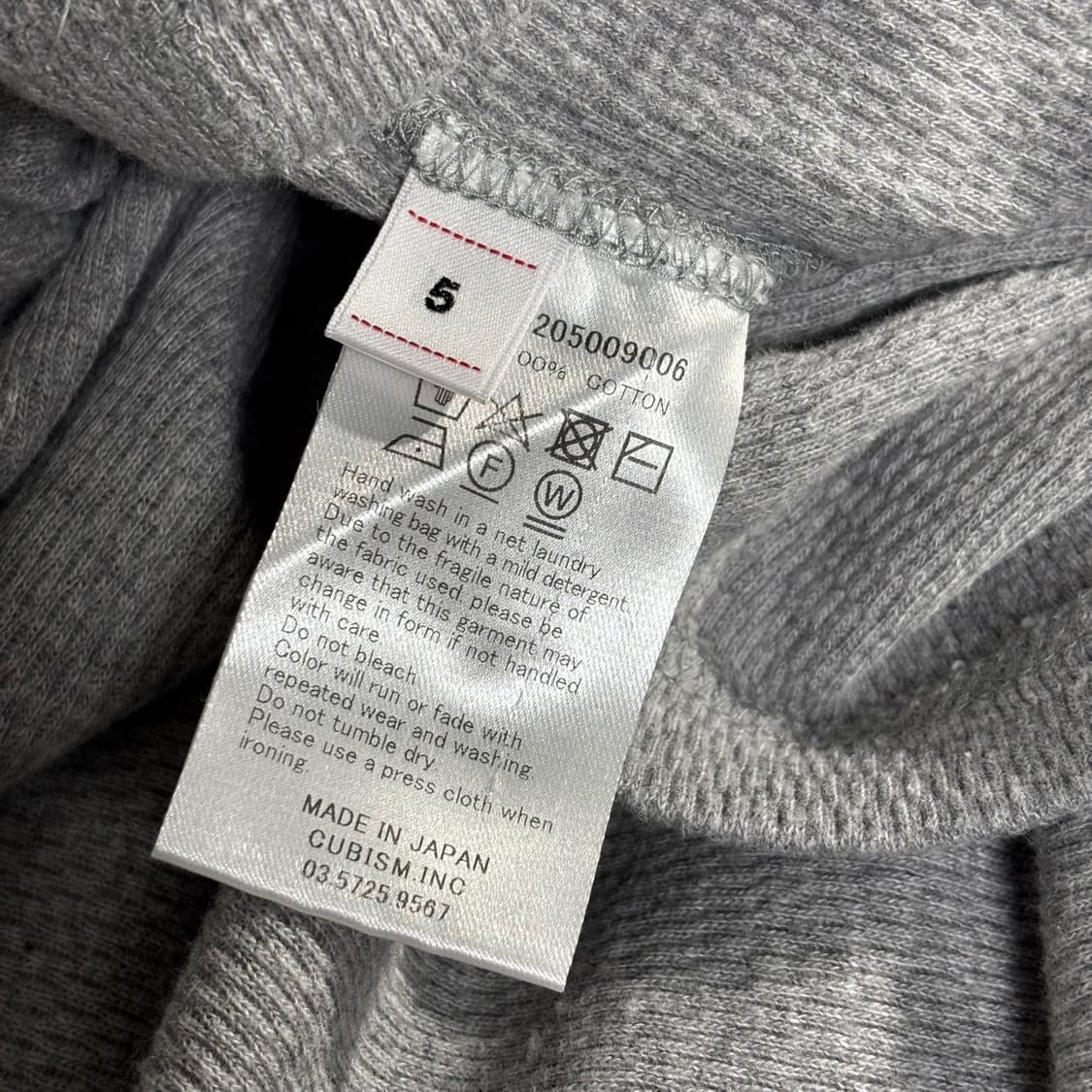 5) visvim 비즈빔 수블링 써멀 롱슬리브 와플 긴팔 티셔츠 상품이미지4