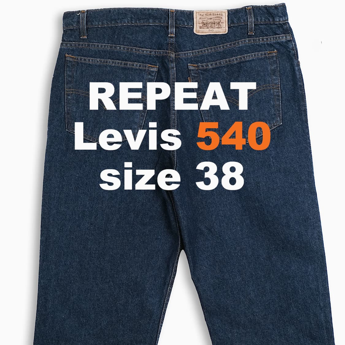 리바이스 540 오렌지탭 90s 38 인치 OR5403806 상품이미지1