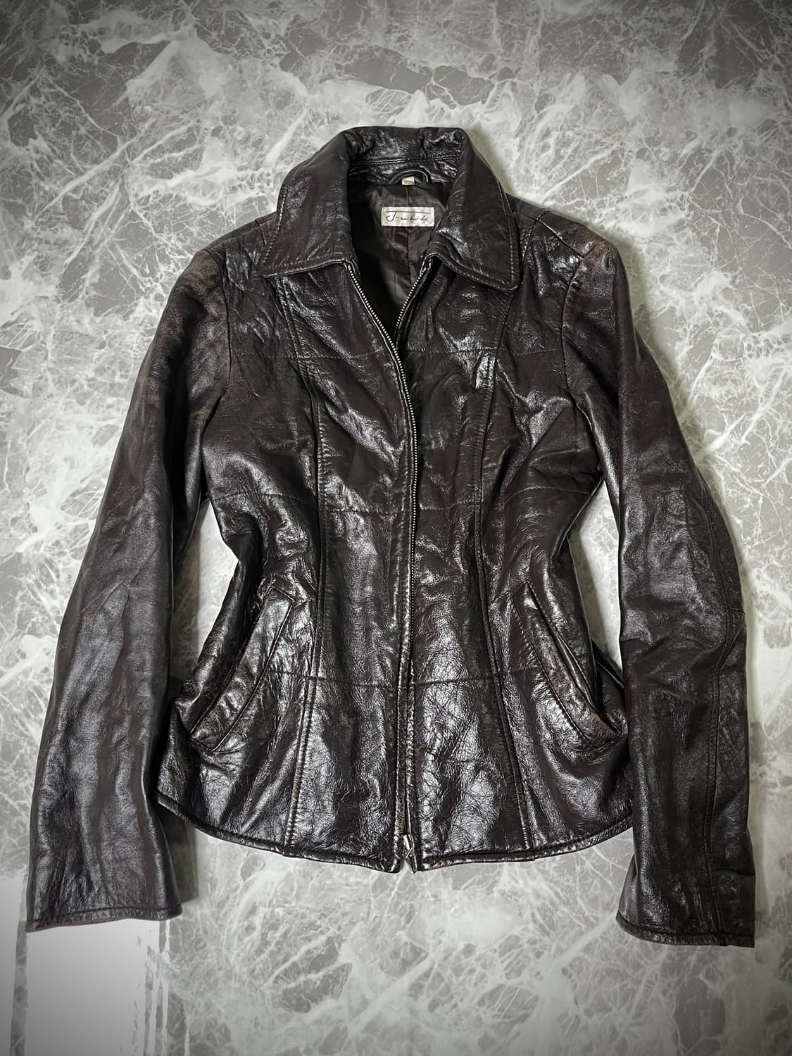 leather blouson 상품이미지1