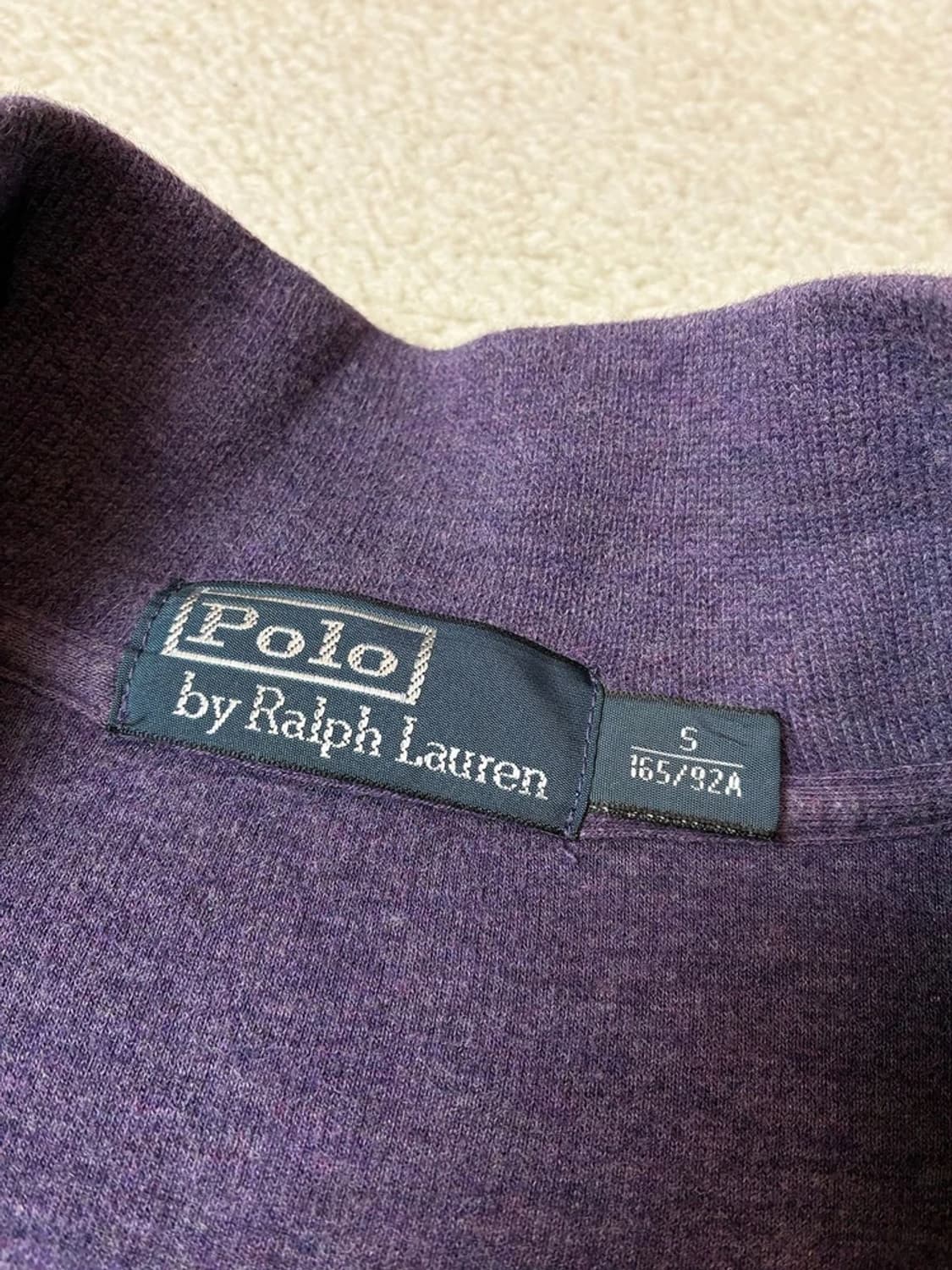 폴로 랄프로렌 00's 하프집 맨투맨 PN7930 상품이미지6