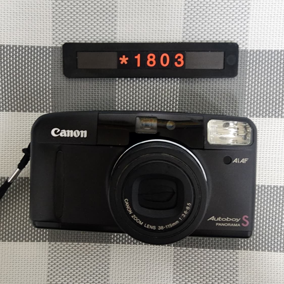 캐논 오토보이 S 파노라마 블랙바디 필름카메라 상품이미지1