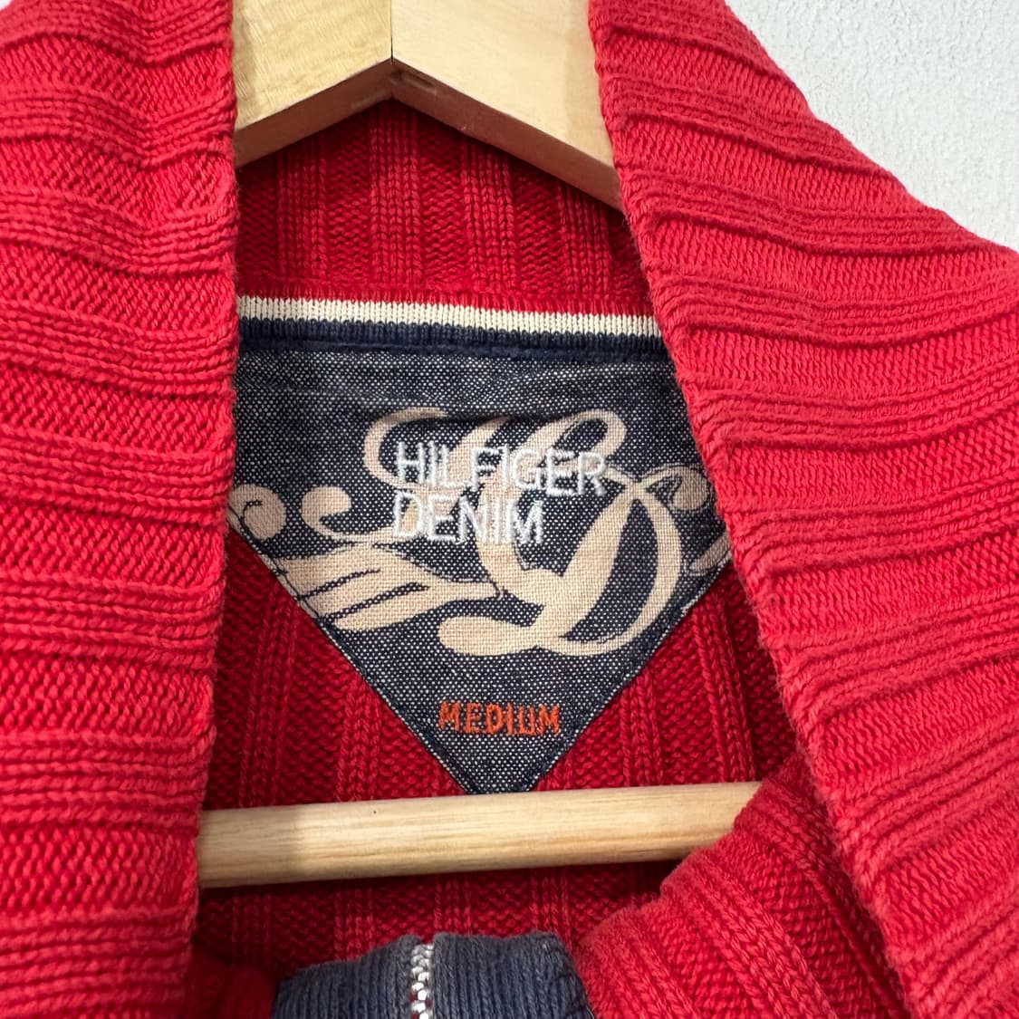 타미힐피거 니트집업 상품이미지3