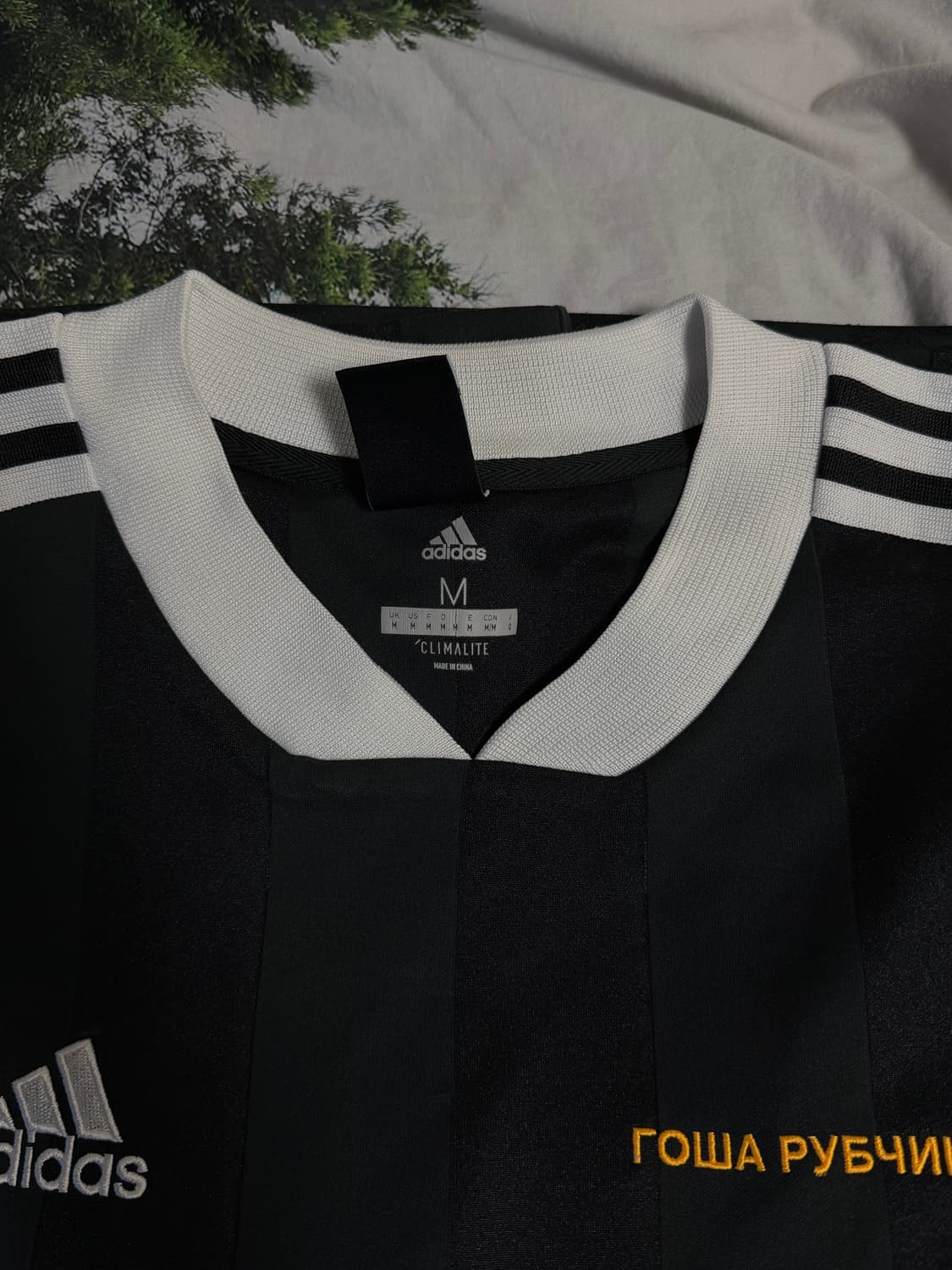 고샤 루브친스키 아디다스 풋볼 저지 블랙 M 상품이미지3