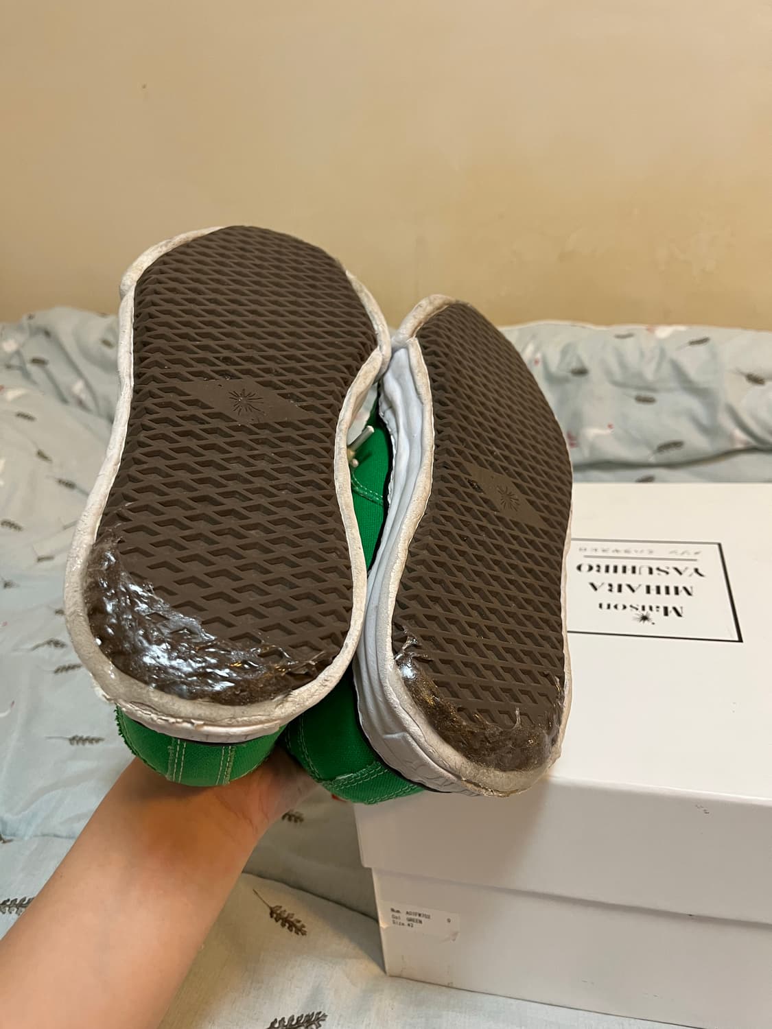 메종 미하라 야스히로 피터슨 그린 43size 상품이미지7