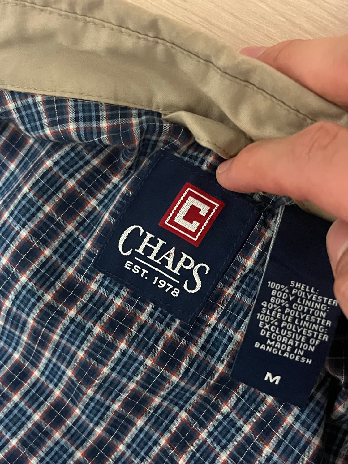 Chaps Ralph Lauren 블루종 상품이미지4