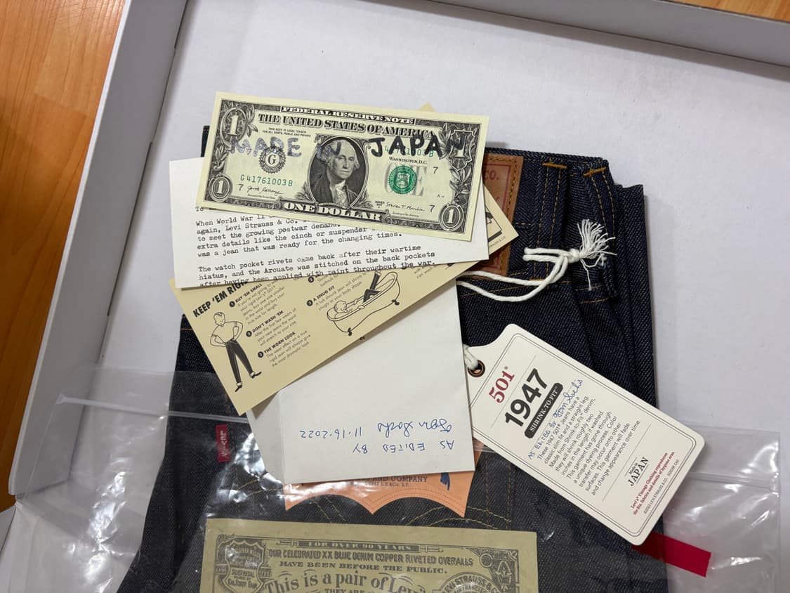 톰삭스 X 리바이스 47501 상품이미지4