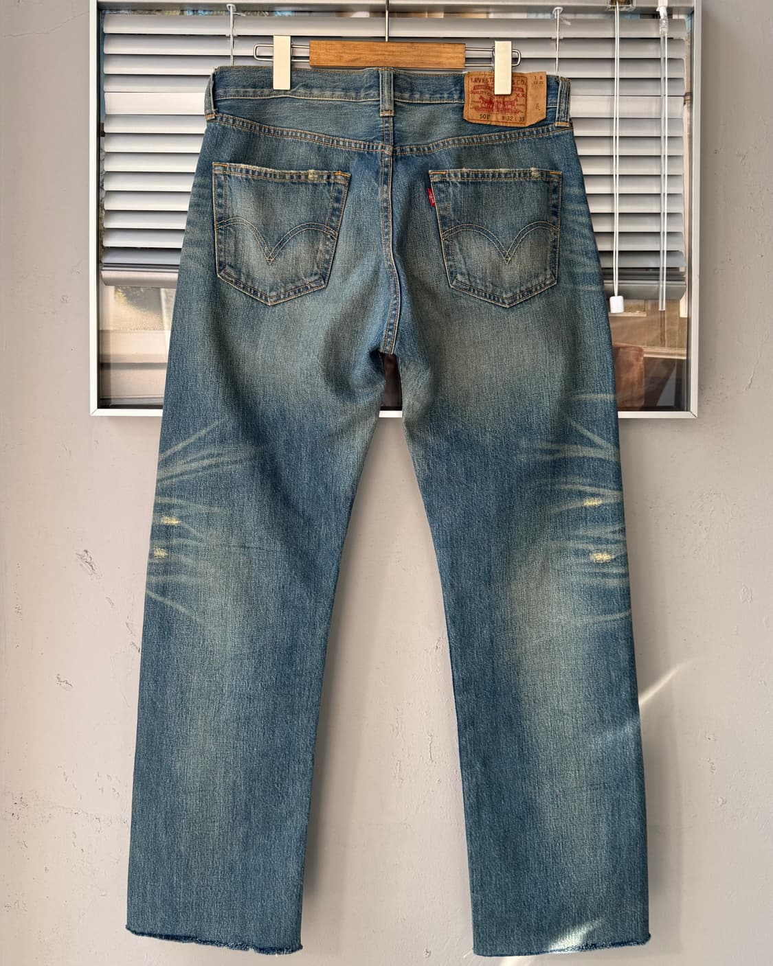 Levi's 501 washed denim pants 상품이미지6