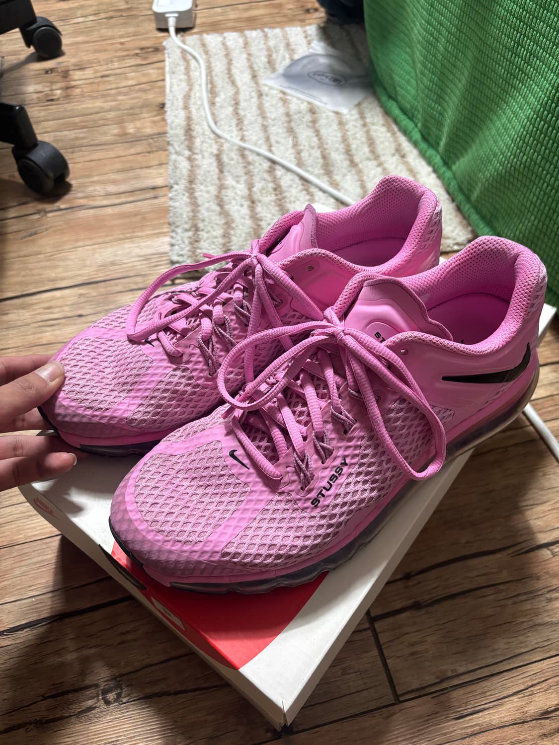 나이키 스투시 에어맥스 싸이킥 핑크 상품이미지2